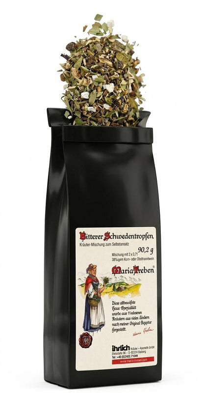Maria Treben Swedish Bitters 11 herbs Open Bag