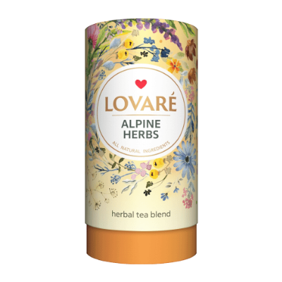 LOVARE Alpine Herbs Tea Tube 80g – Wellbeing Herbs