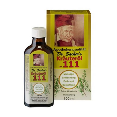 Dr. Sacher's Herbal Oil 111 - Product of Germany
