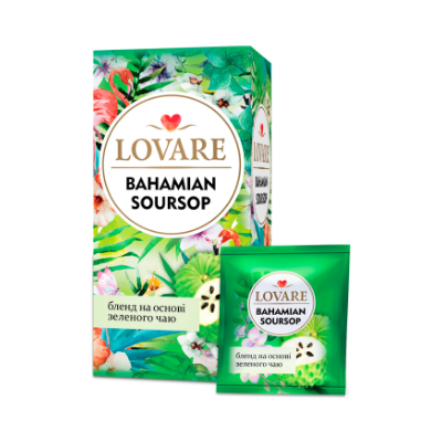 LOVARE Bahamian soursop Tea Bags)