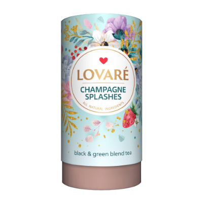 LOVARE Splashes of Champagne Tea Tube 80g