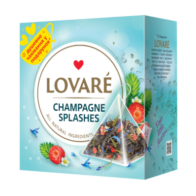 LOVARE Splashes of champagne Tea Pyramids